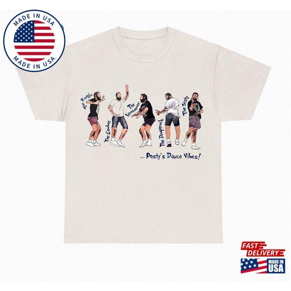 Posty Dance Shirt Retro Post Malone Shirt